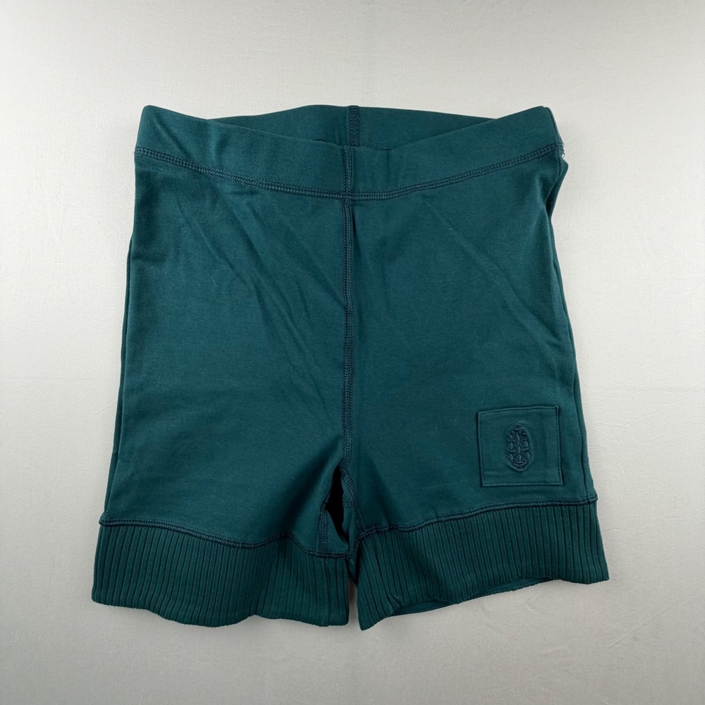 Free People Movement Free Throw Shorts Women Small Green Solid Ribbed 229